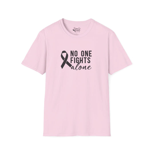 No One Fights Alone Adult Unisex Basic T-Shirt