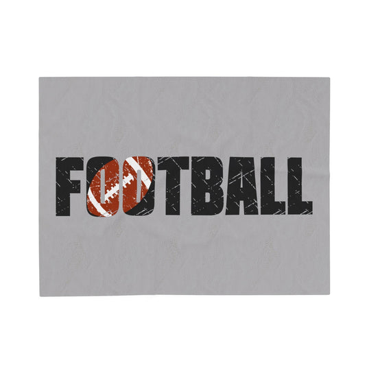 Football Plush Blanket
