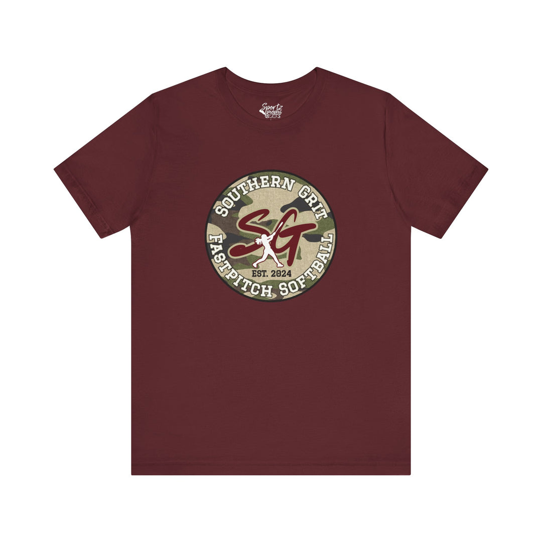 Southern Grit Unisex Adult Mid-Level T-Shirt w/Both Logos