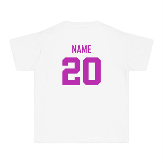 Latrobe Boys Soccer Unisex Youth Premium T-Shirt - Cancer Design