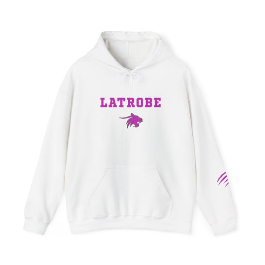 Latrobe Boys Soccer Unisex Adult Basic Hooded Sweatshirt - Cancer Design