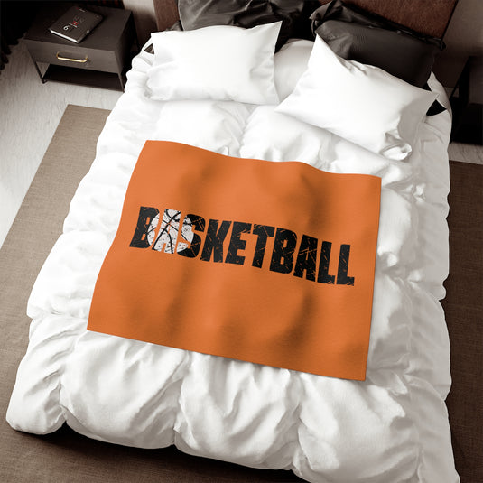 Basketball Sweatshirt Blanket