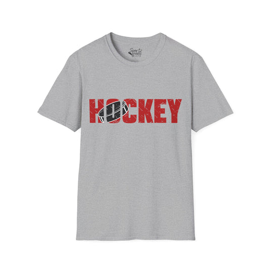 Hockey Adult Unisex Basic T-Shirt