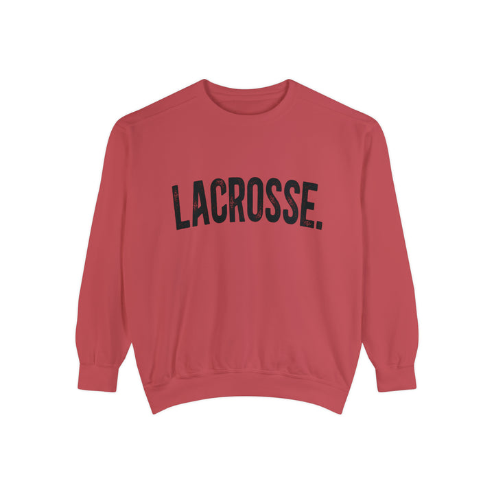 Rustic Design Lacrosse Adult Unisex Premium Crewneck Sweatshirt