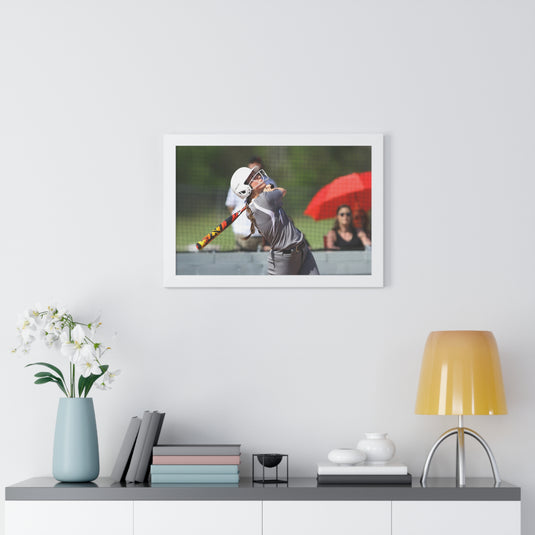 Quick Slants Photography Framed Horizontal Poster