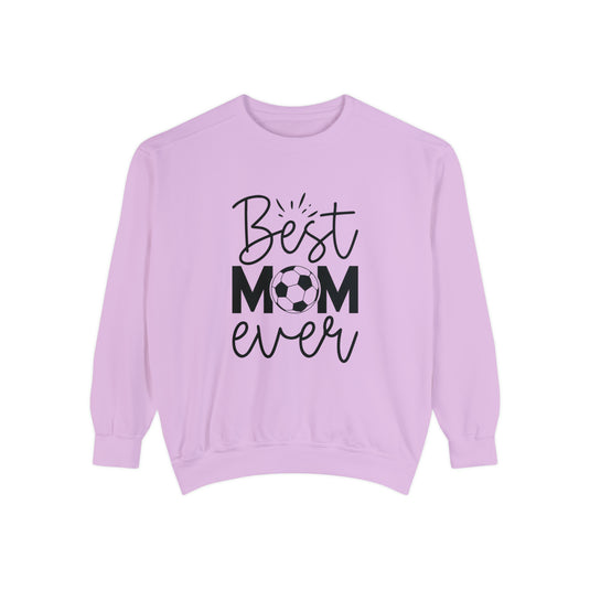 Best Mom Ever Soccer Adult Unisex Premium Crewneck Sweatshirt