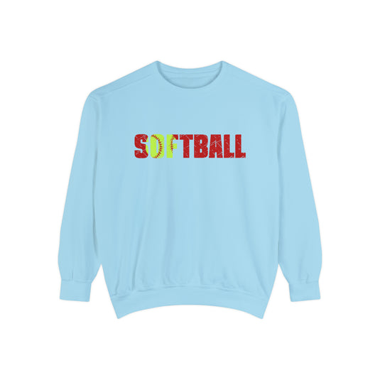 Softball Adult Unisex Premium Crewneck Sweatshirt