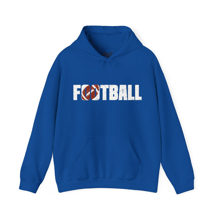 Football Adult Unisex Hooded Sweatshirt