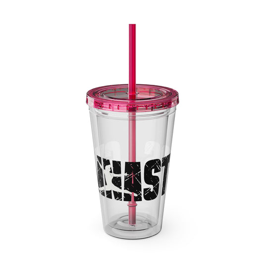 Gymnastics 16 oz Sunsplash Tumbler with Straw