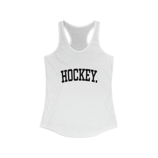 Tall Design Hockey Women's Racerback Tank