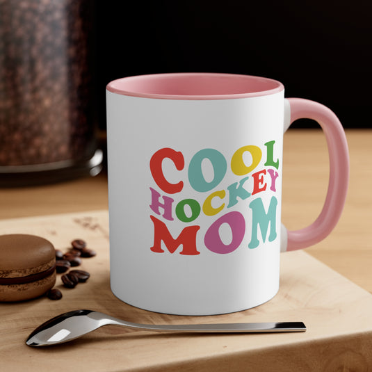 Cool Hockey Mom 11oz Accent Mug