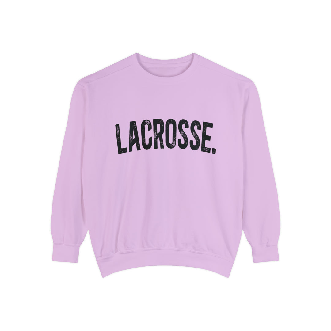 Rustic Design Lacrosse Adult Unisex Premium Crewneck Sweatshirt