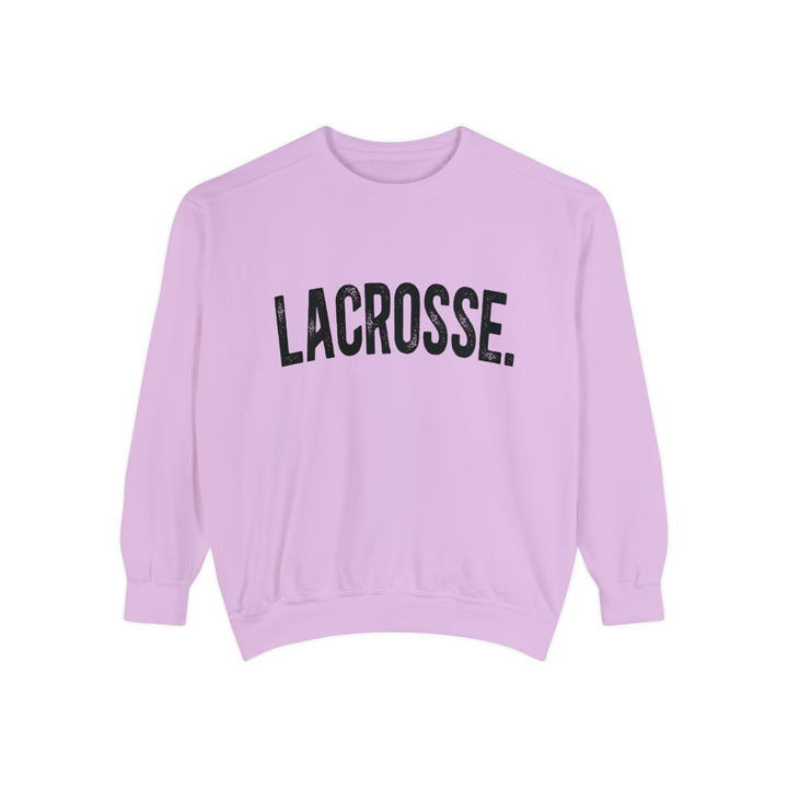 Rustic Design Lacrosse Adult Unisex Premium Crewneck Sweatshirt