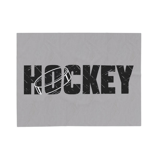 Hockey Plush Blanket