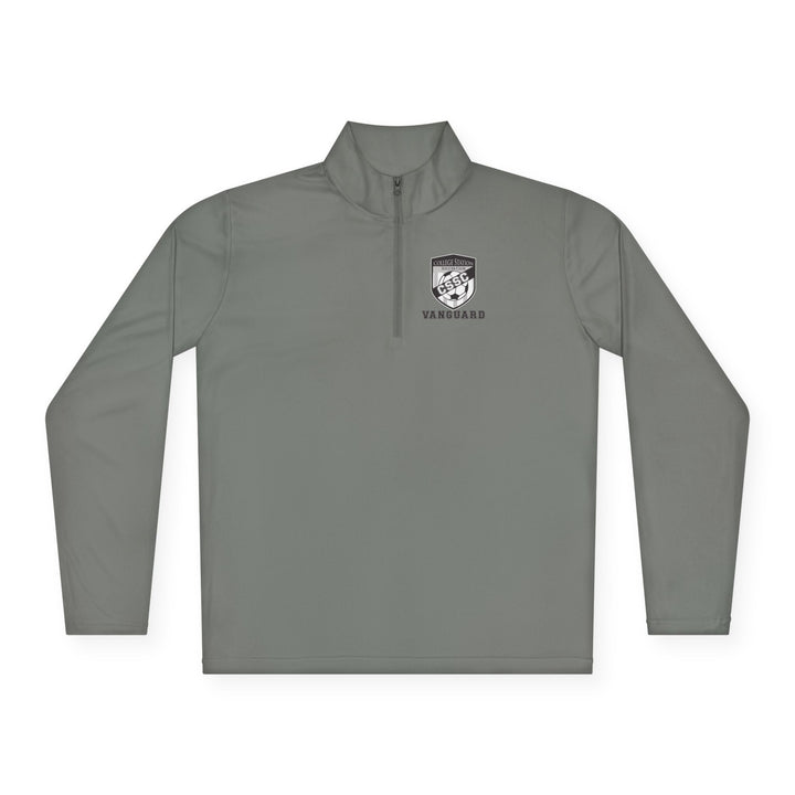 College Station Soccer Club Vanguard Unisex Adult Long Sleeve Quarter-Zip Pullover