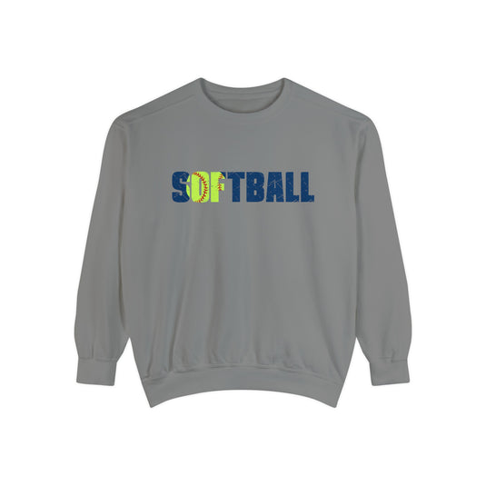 Softball Adult Unisex Premium Crewneck Sweatshirt