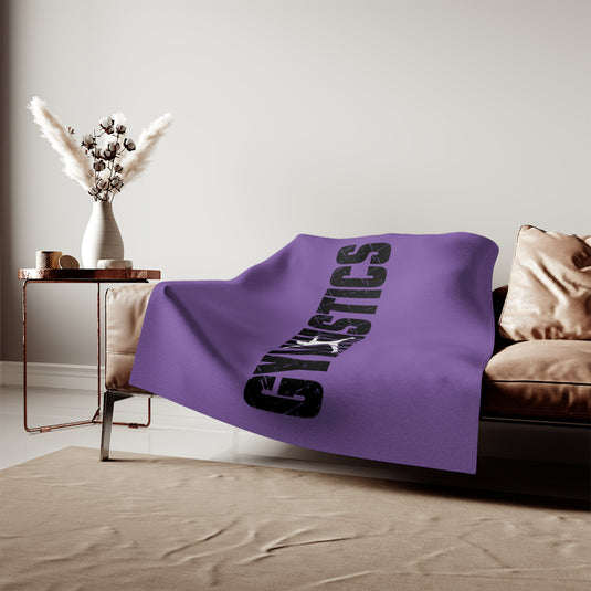 Gymnastics Sweatshirt Blanket