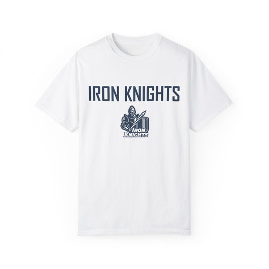 Iron Knights Premium Adult Unisex T-Shirt w/Knight Logo, Name & Number on back