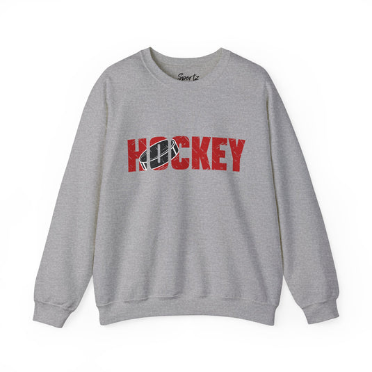 Hockey Adult Unisex Basic Crewneck Sweatshirt