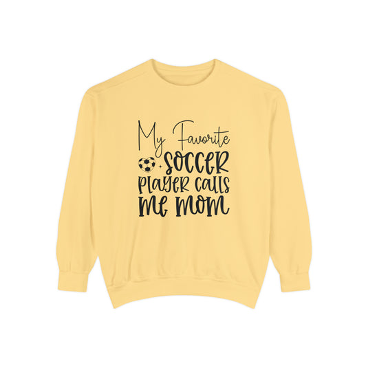 My Favorite Soccer Player Adult Unisex Premium Crewneck Sweatshirt