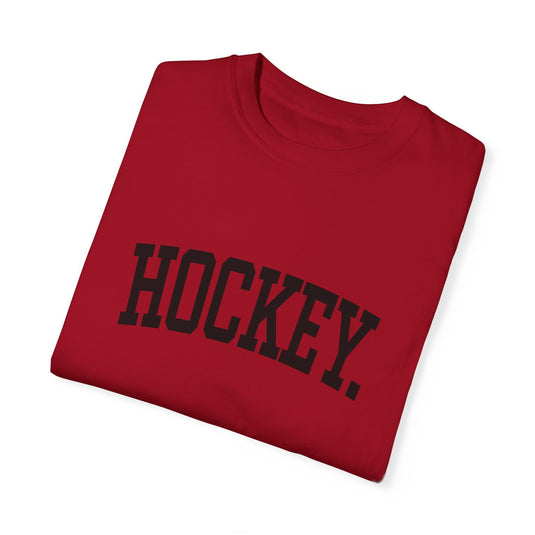 Tall Design Hockey Adult Unisex Premium T-Shirt