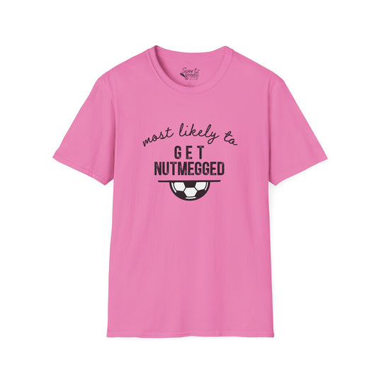 Most Likely To Soccer Adult Unisex Basic T-Shirt