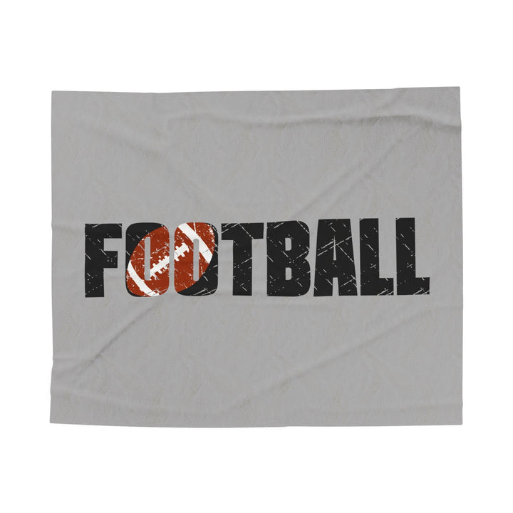 Football Plush Blanket