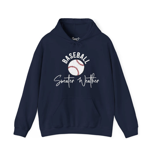 Baseball Sweater Weather Unisex Adult Basic Crewneck Sweatshirt