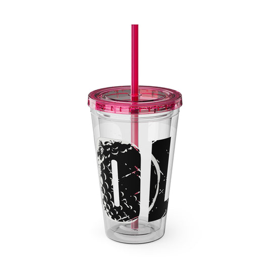 Golf 16 oz Sunsplash Tumbler with Straw