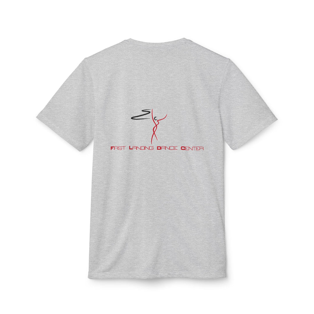 First Landing Dance Center Unisex Adult Adidas® Sport T-shirt