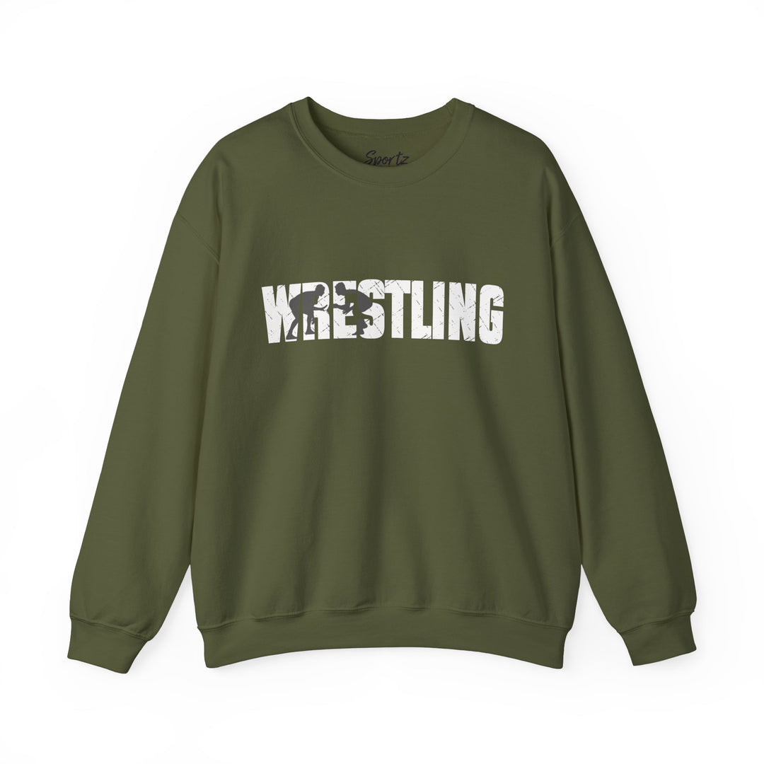 Wrestling Adult Unisex Crewneck Sweatshirt