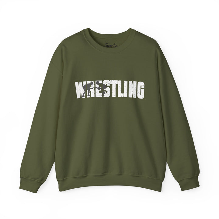 Wrestling Adult Unisex Crewneck Sweatshirt