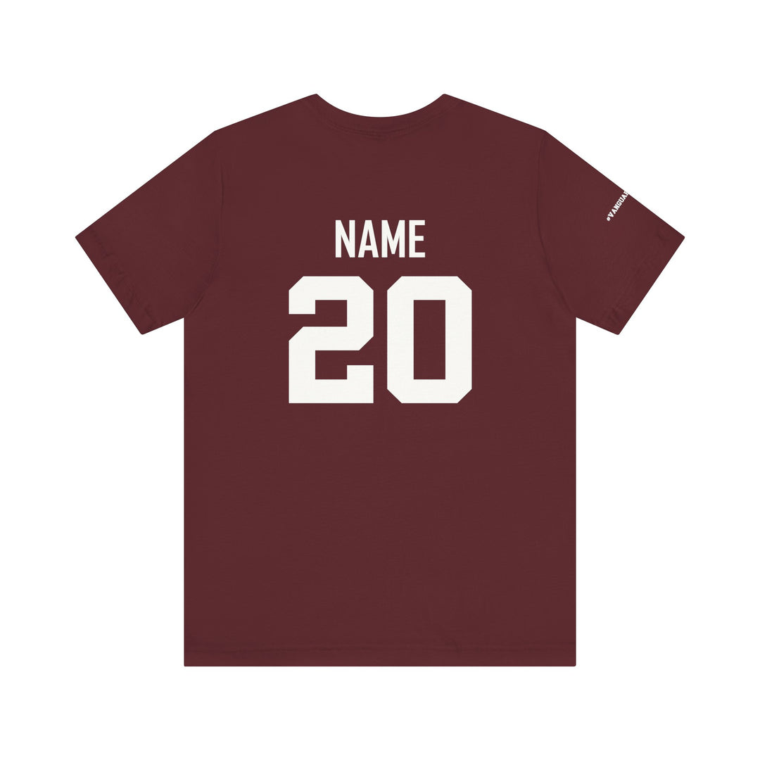 College Station Soccer Club Vanguard Unisex Adult T-Shirt w/ Logo on Left Chest