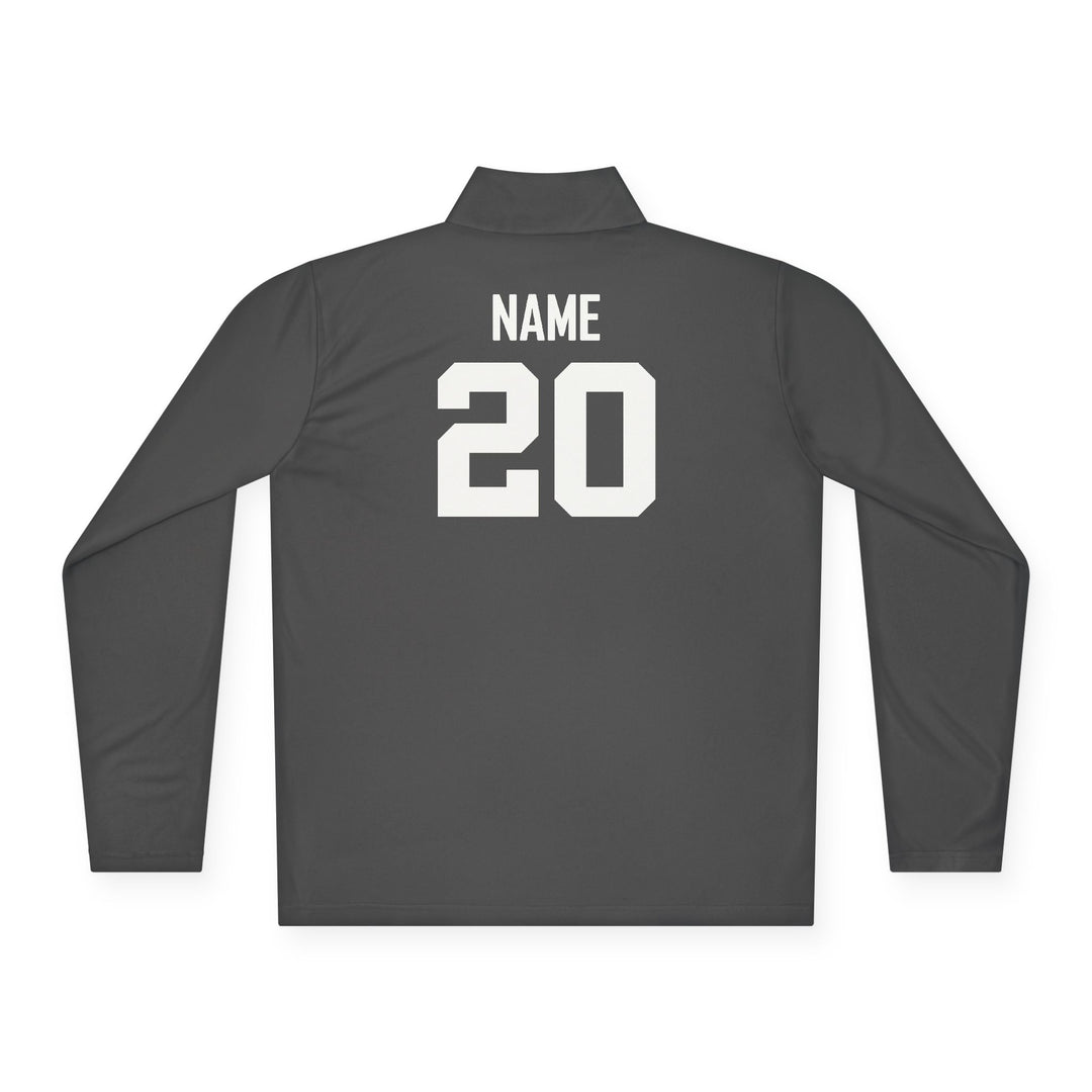 College Station Soccer Club Vanguard Unisex Adult Long Sleeve Quarter-Zip Pullover