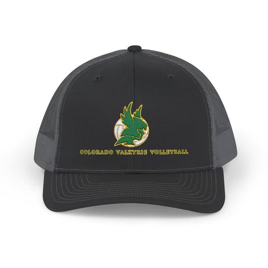 Colorado Valkyrie Volleyball Club Embroidered Snapback Trucker Cap