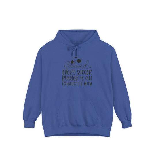 Behind Every Soccer Player Adult Unisex Premium Hooded Sweatshirt