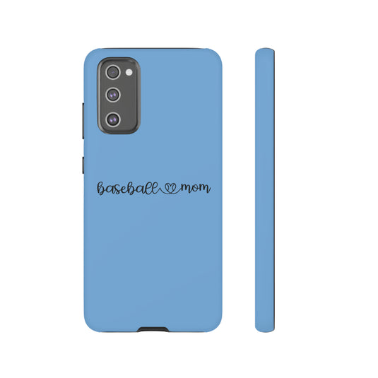 Baseball Mom Phone Case with Heart