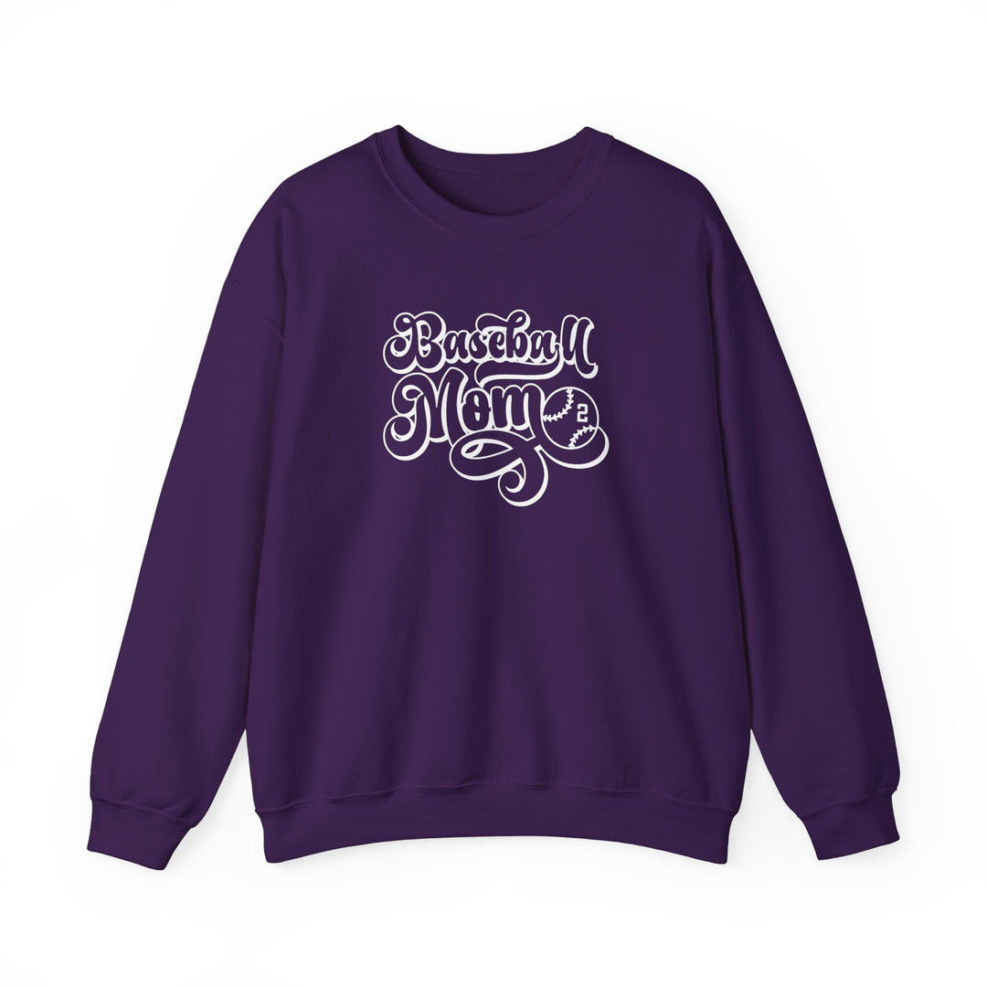Baseball Mom Personalized Adult Unisex Crewneck Sweatshirt
