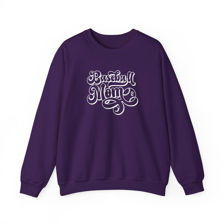 Baseball Mom Personalized Adult Unisex Crewneck Sweatshirt