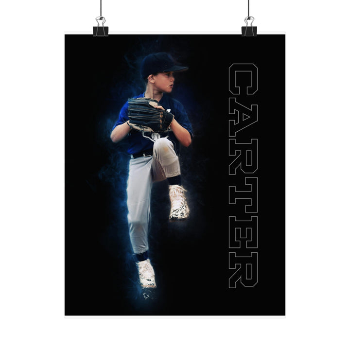 Matte Vertical Poster w/Gritty Effect