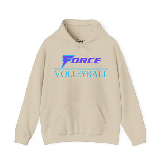 Force Volleyball Club Adult Unisex Basic Hooded Sweatshirt