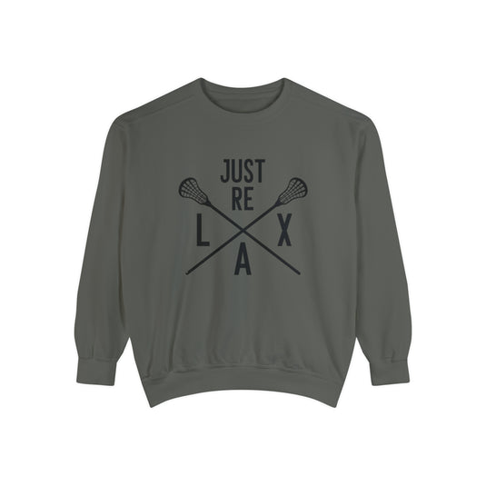 Just Re LAX Lacrosse Adult Unisex Premium Crewneck Sweatshirt