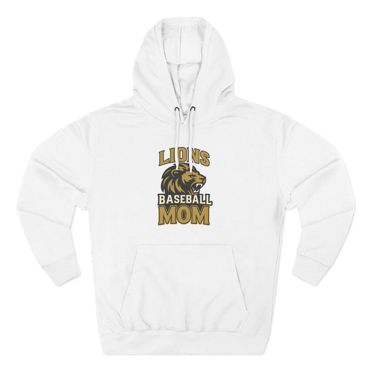 FEBA Lions Baseball Unisex Adult Mid-Level Hooded Sweatshirt
