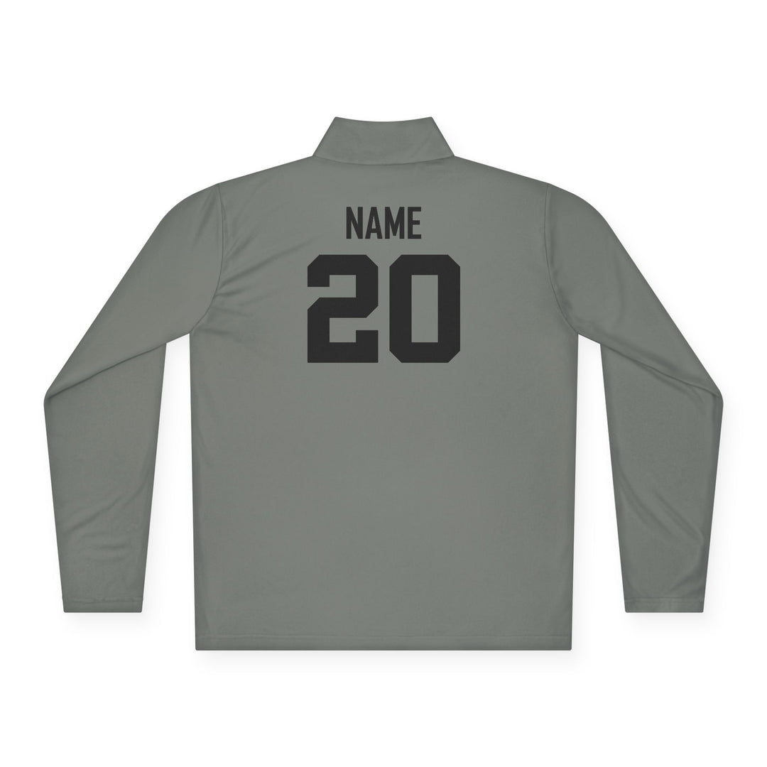 College Station Soccer Club Vanguard Unisex Adult Long Sleeve Quarter-Zip Pullover