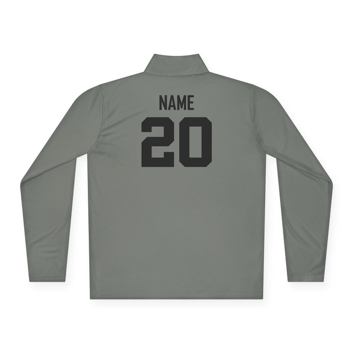 College Station Soccer Club Vanguard Unisex Adult Long Sleeve Quarter-Zip Pullover