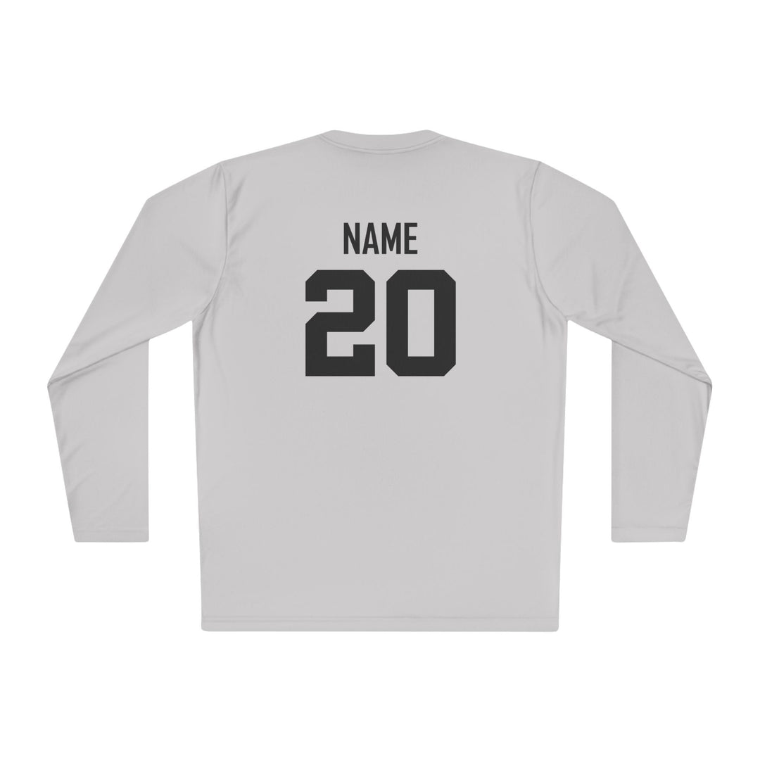 Unisex Adult Long Sleeve Competitor Moisture Wicking Shirt Color Options 1