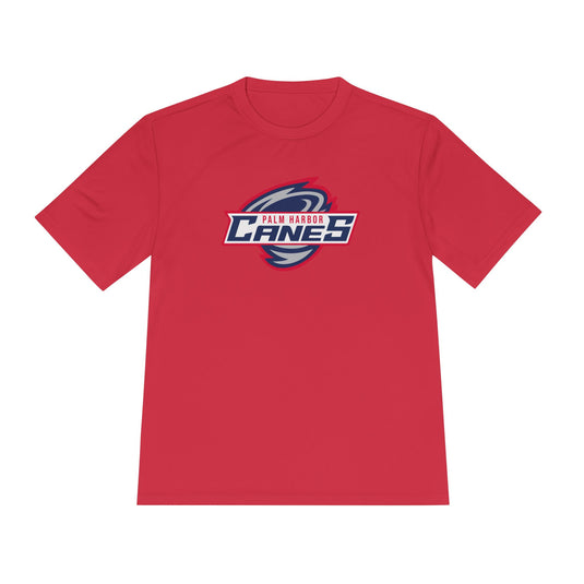 Palm Harbor Lady Canes Unisex Adult Moisture Wicking T-Shirt