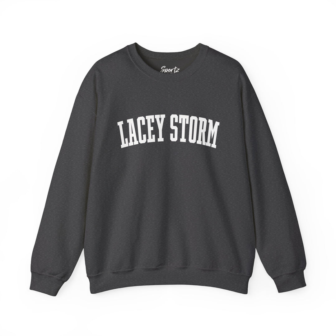 Lacey Storm Unisex Adult Crewneck Sweatshirt - Plain Text Design