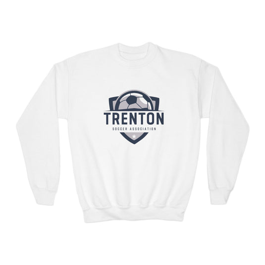 Trenton Soccer Association Unisex Youth Basic Crewneck Sweatshirt