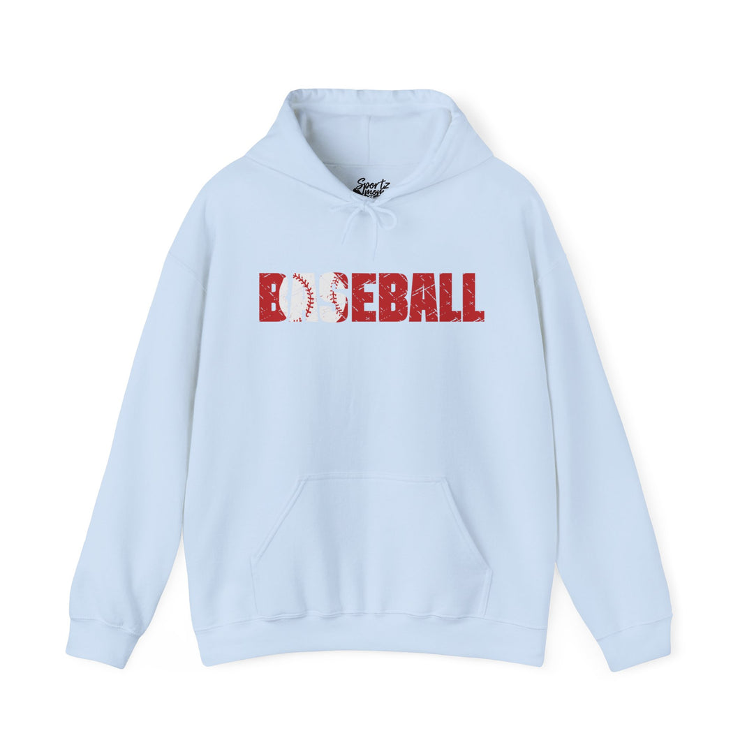 Baseball Adult Unisex Hooded Sweatshirt